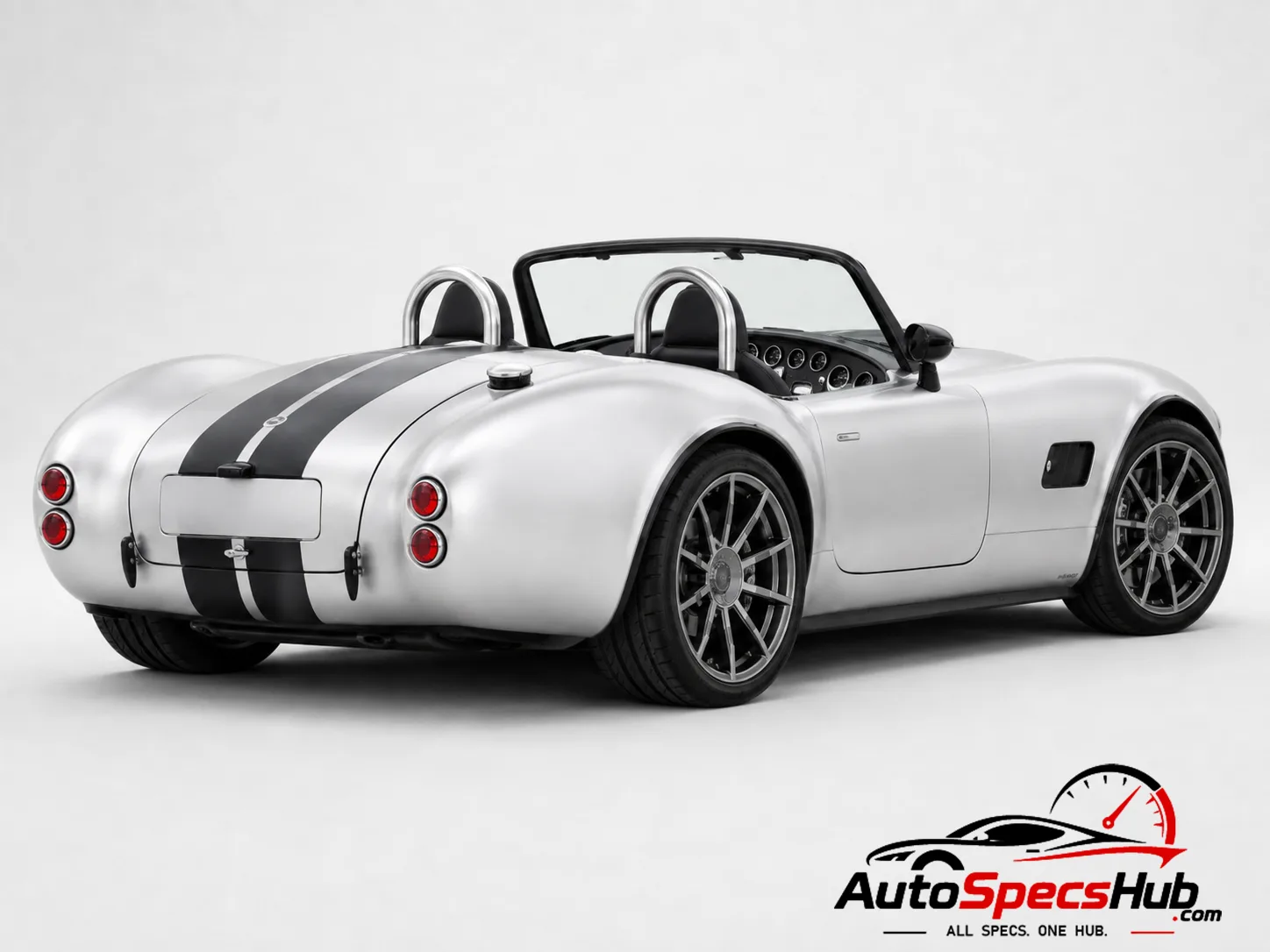 2025 AC Cobra GT Roadster V8 rear three-quarter view