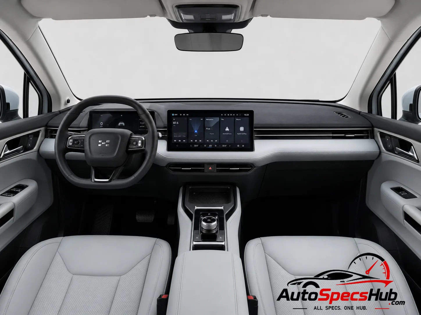 2020 Aiways U5 Prime interior dashboard view