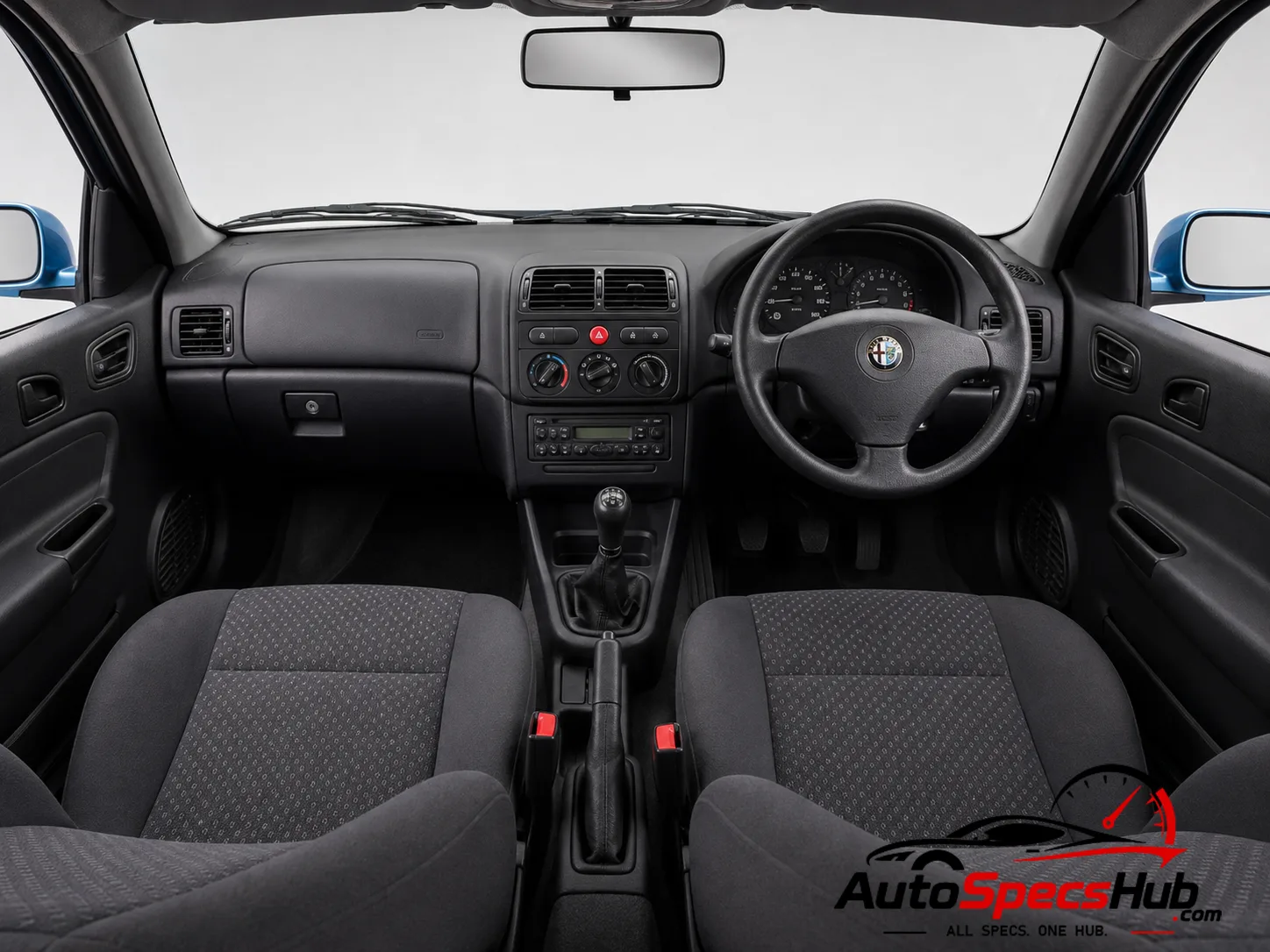 1997 Alfa Romeo 145 1.6 Twin Spark interior dashboard view