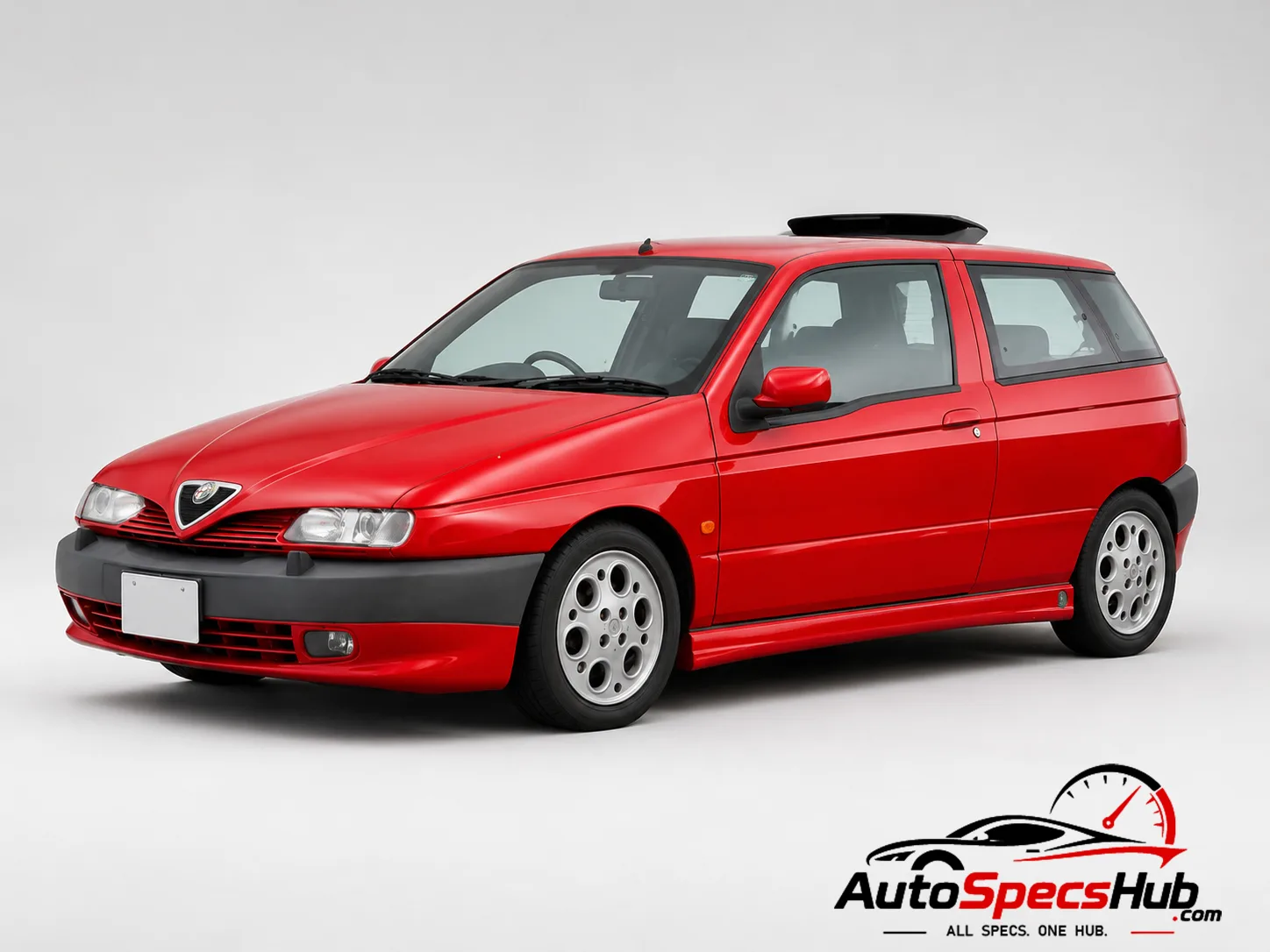 1994 Alfa Romeo 145 1.6 front three-quarter view