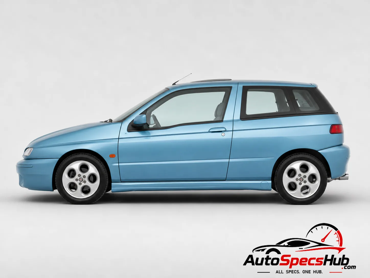 1997 Alfa Romeo 145 1.4 Twin Spark side profile