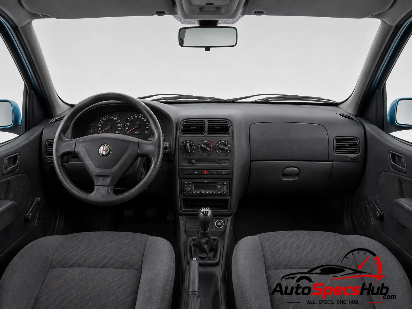 1997 Alfa Romeo 145 1.4 Twin Spark interior dashboard view