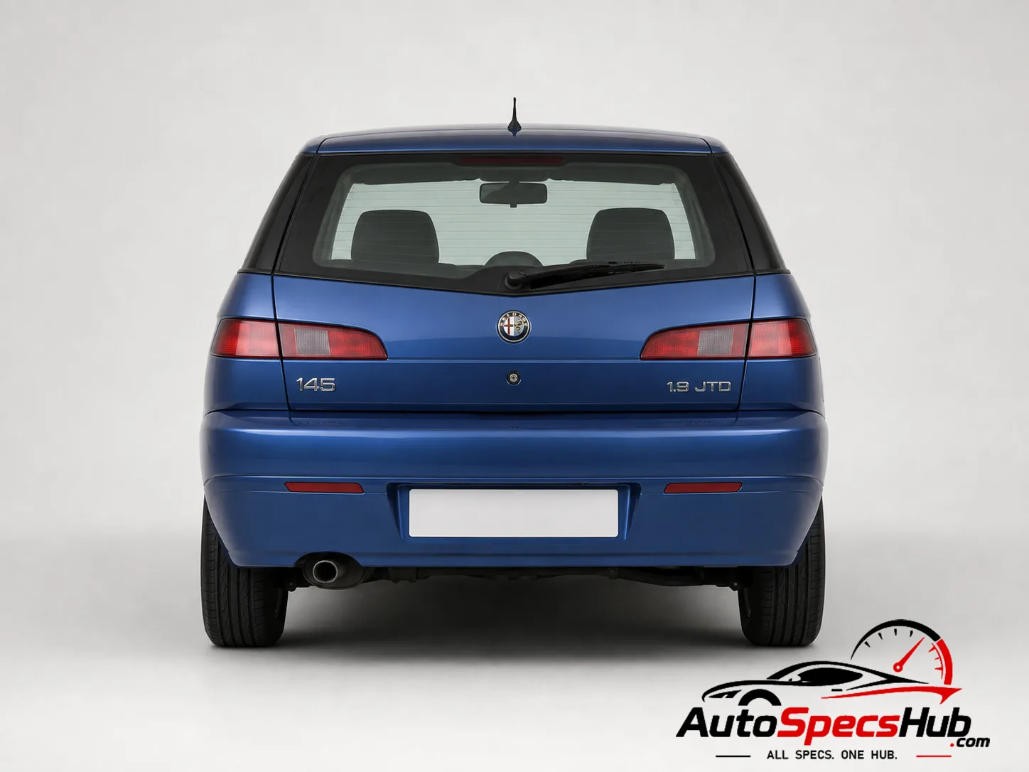 1999 Alfa Romeo 145 1.9 JTD rear view
