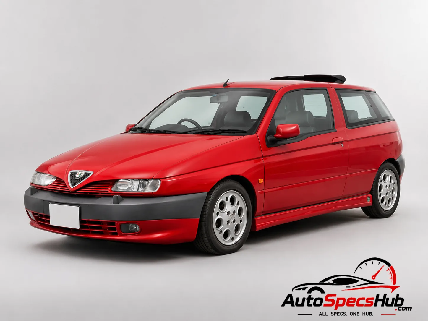 1994 Alfa Romeo 145 1.4 front three-quarter view