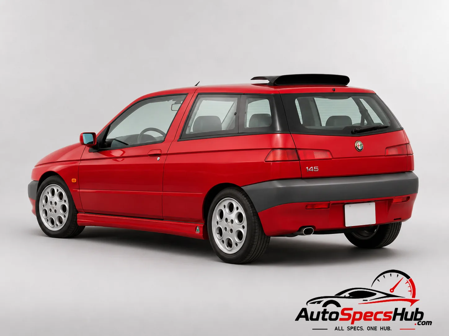1994 Alfa Romeo 145 1.4 rear three-quarter view