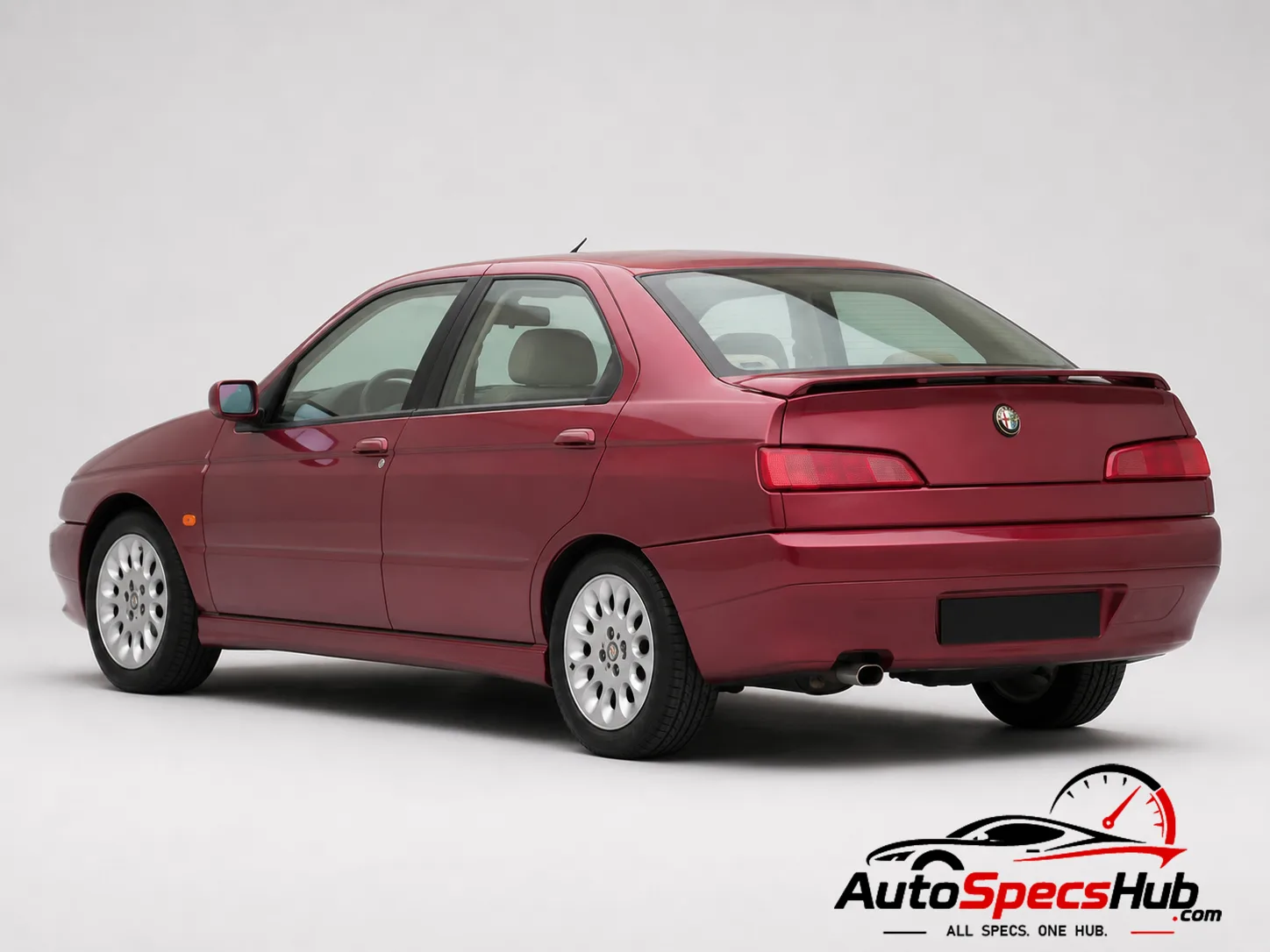 1997 Alfa Romeo 146 1.8 Twin Spark rear three-quarter view