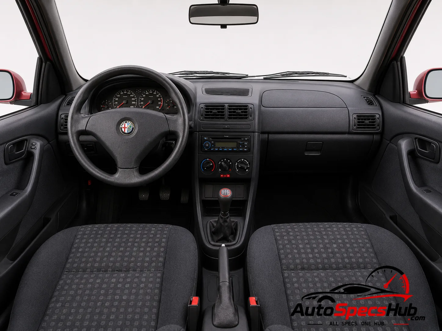 1997 Alfa Romeo 146 1.8 Twin Spark interior dashboard view