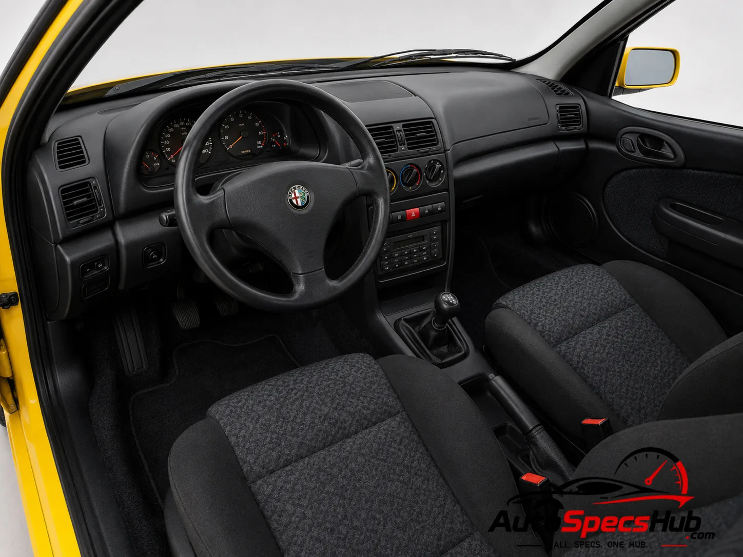 1994 AC Ace interior dashboard view