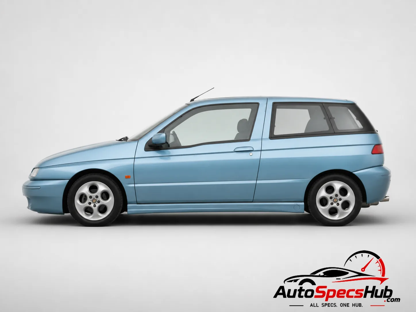1997 Alfa Romeo 145 1.8 Twin Spark side profile