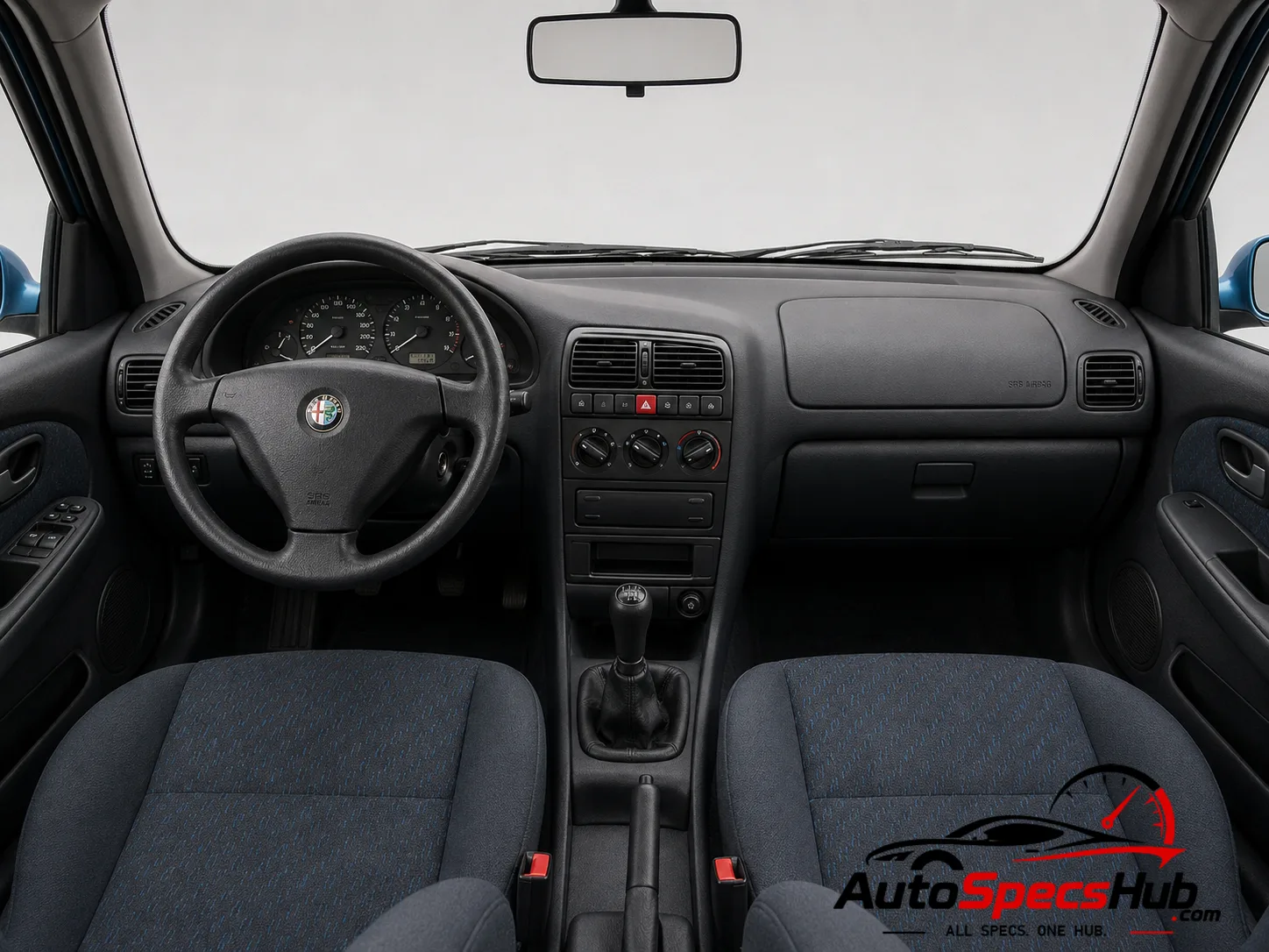 1997 Alfa Romeo 145 1.8 Twin Spark interior dashboard view