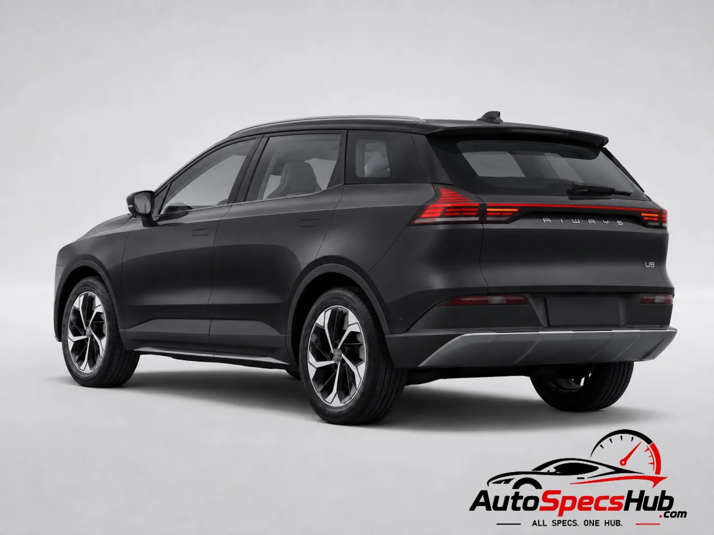 2022 Aiways U5 Xcite rear three-quarter view
