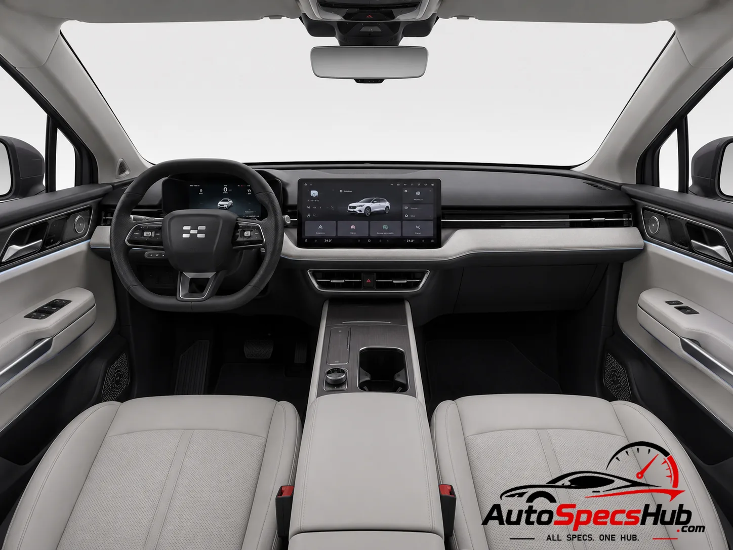 2022 Aiways U5 Xcite interior dashboard view