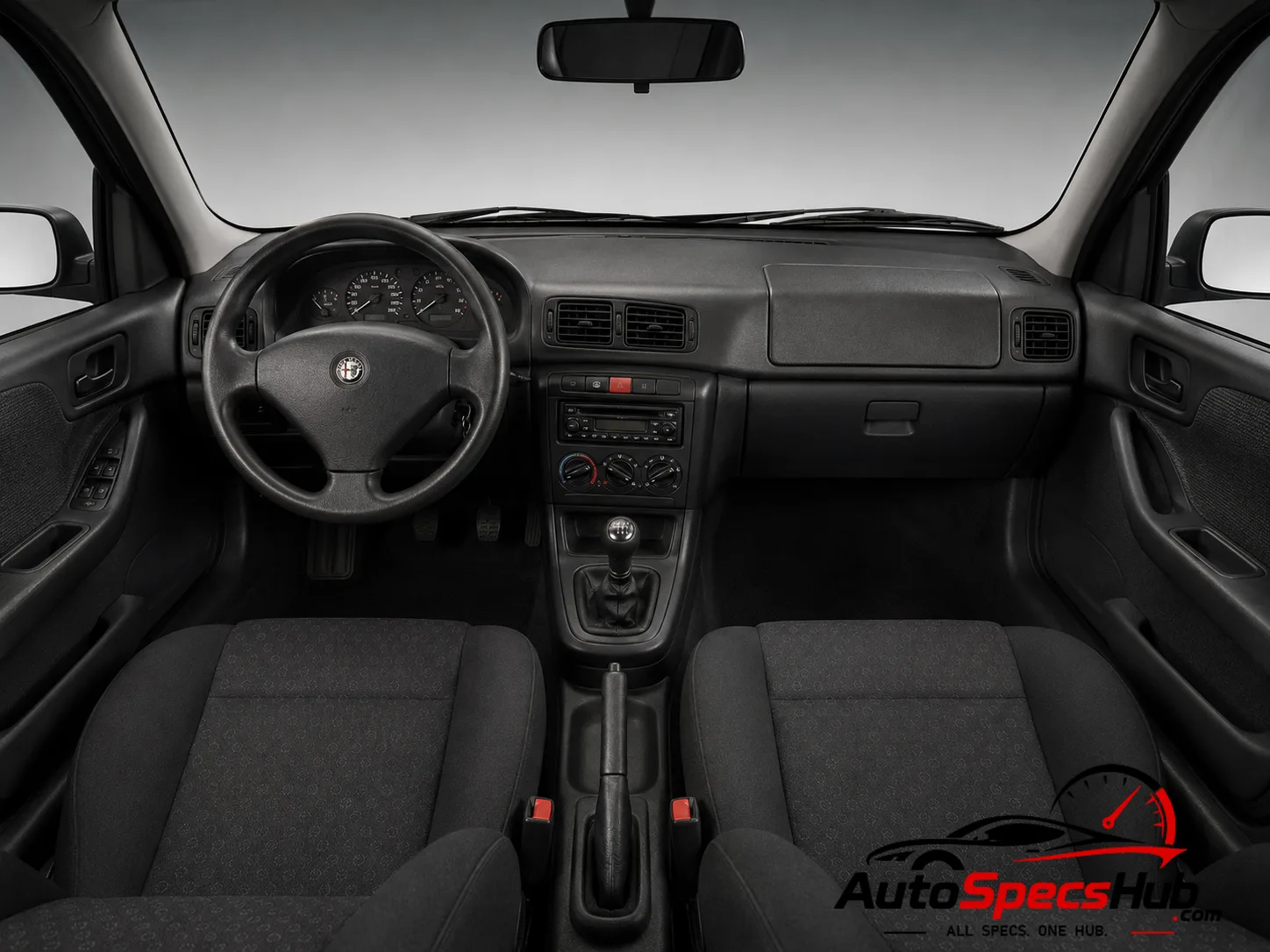 1996 Alfa Romeo 146 Ti interior dashboard view