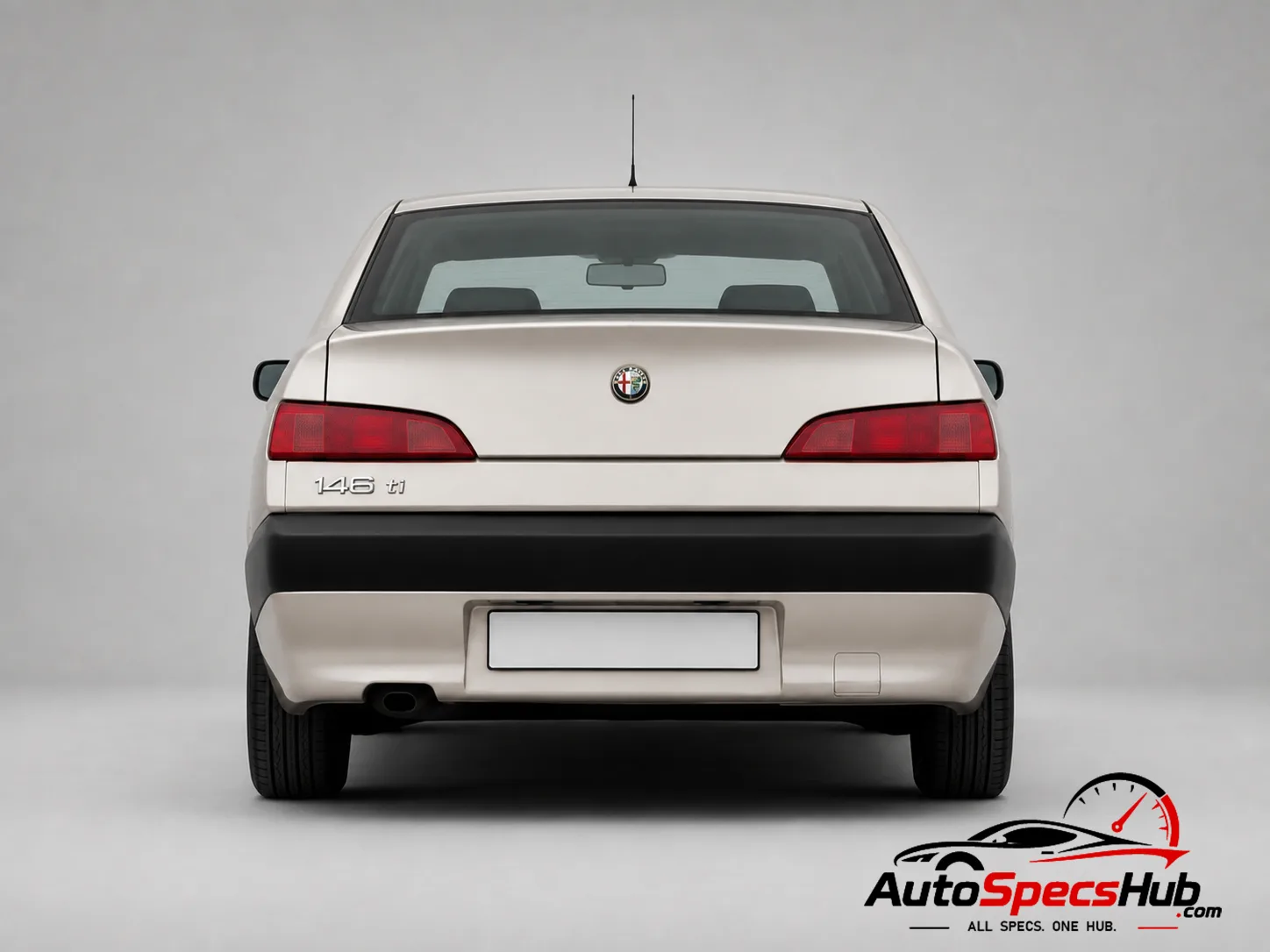 1999 Alfa Romeo 146 Ti rear view