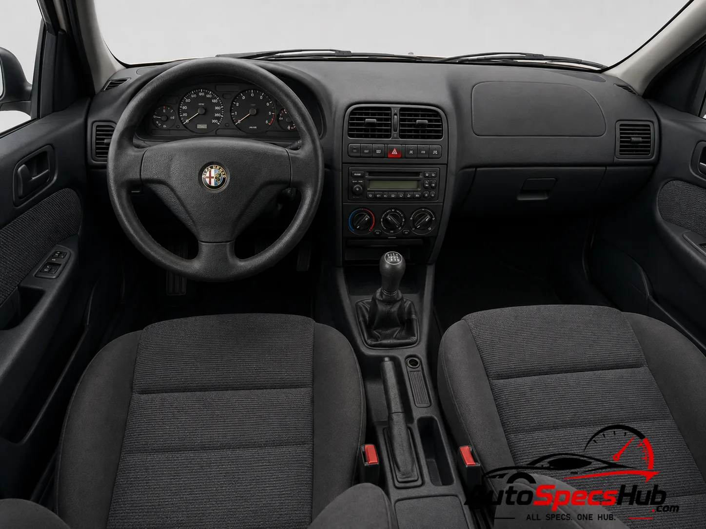 1999 Alfa Romeo 146 Ti interior dashboard view