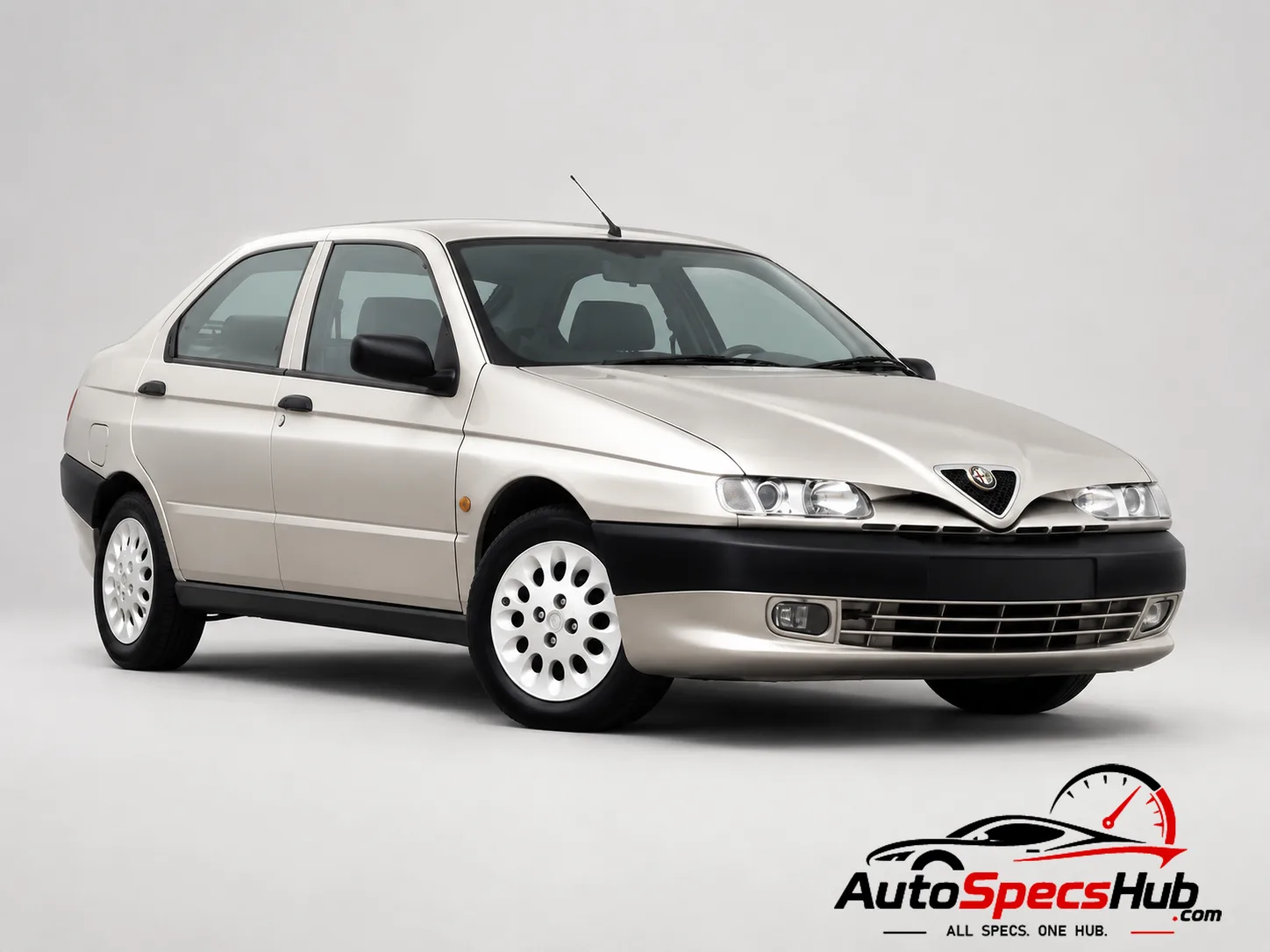1999 Alfa Romeo 146 1.8 Twin Spark front three-quarter view