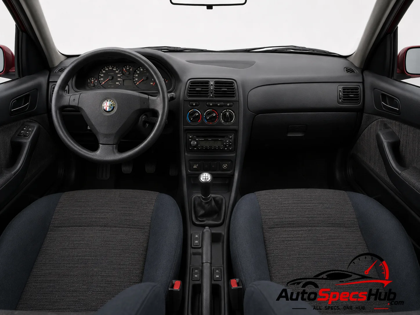 1997 Alfa Romeo 146 1.6 Twin Spark interior dashboard view