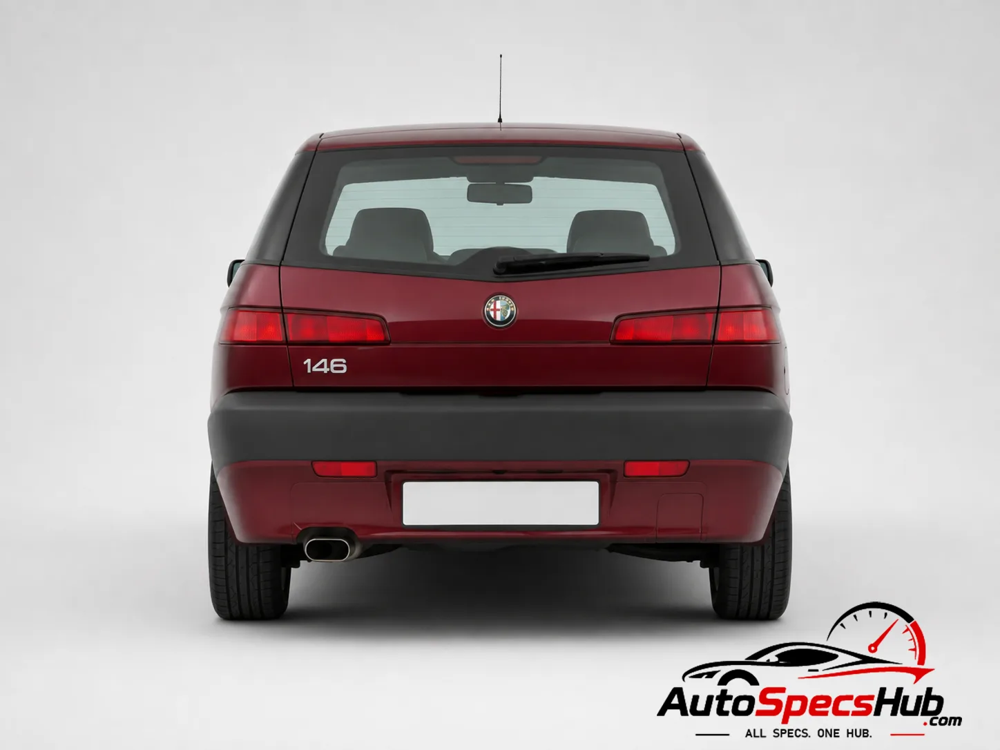 1995 Alfa Romeo 146 1.6 rear view