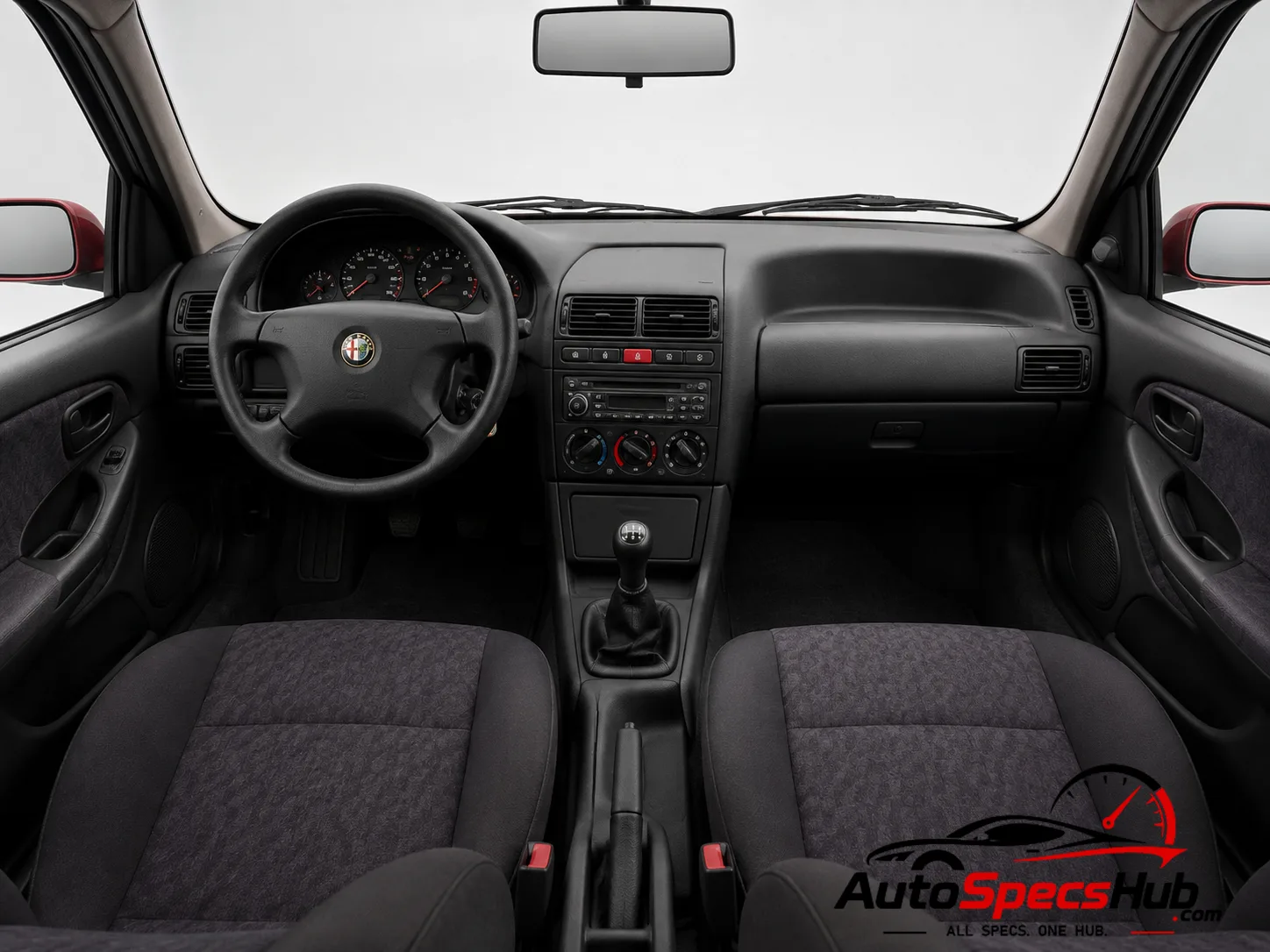 1997 Alfa Romeo 146 1.4 Twin Spark interior dashboard view
