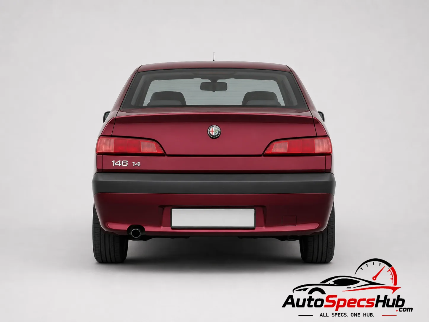 1995 Alfa Romeo 146 1.4 rear view