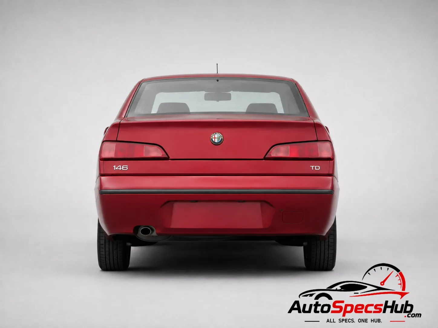 1996 Alfa Romeo 146 TD rear view