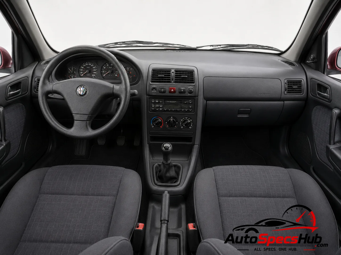 1996 Alfa Romeo 146 TD interior dashboard view