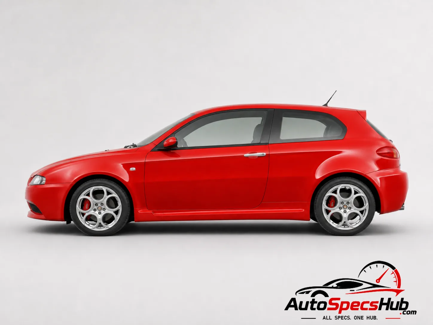 2003 Alfa Romeo 147 3.2 V6 GTA side profile