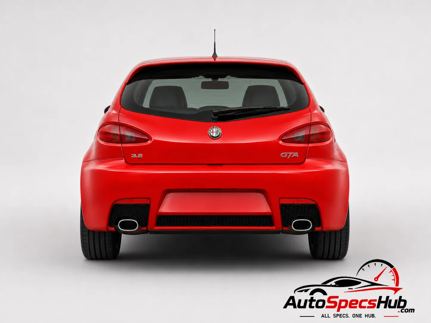 2003 Alfa Romeo 147 3.2 V6 GTA rear view