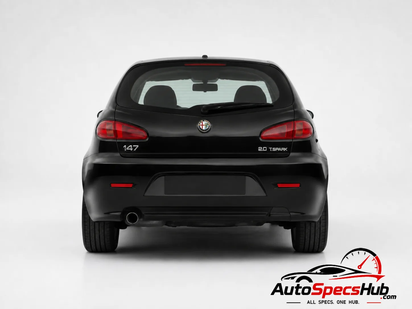 2001 Alfa Romeo 147 2.0 Twin Spark rear view