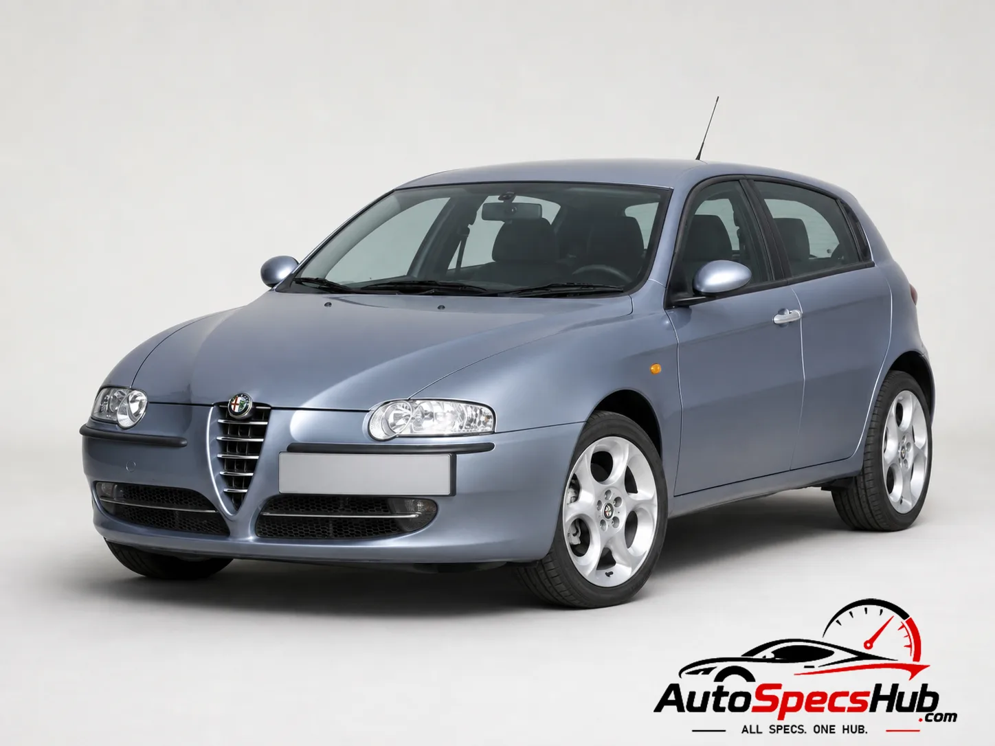2003 Alfa Romeo 147 1.9 JTD 16V front three-quarter view