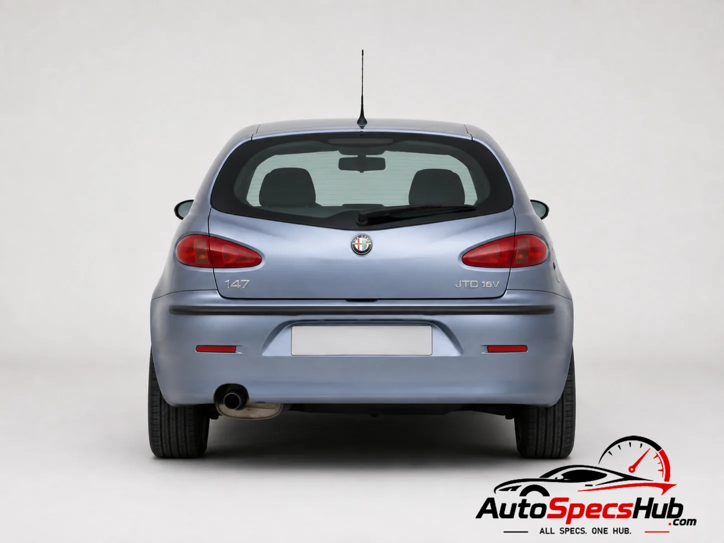 2003 Alfa Romeo 147 1.9 JTD 16V rear view
