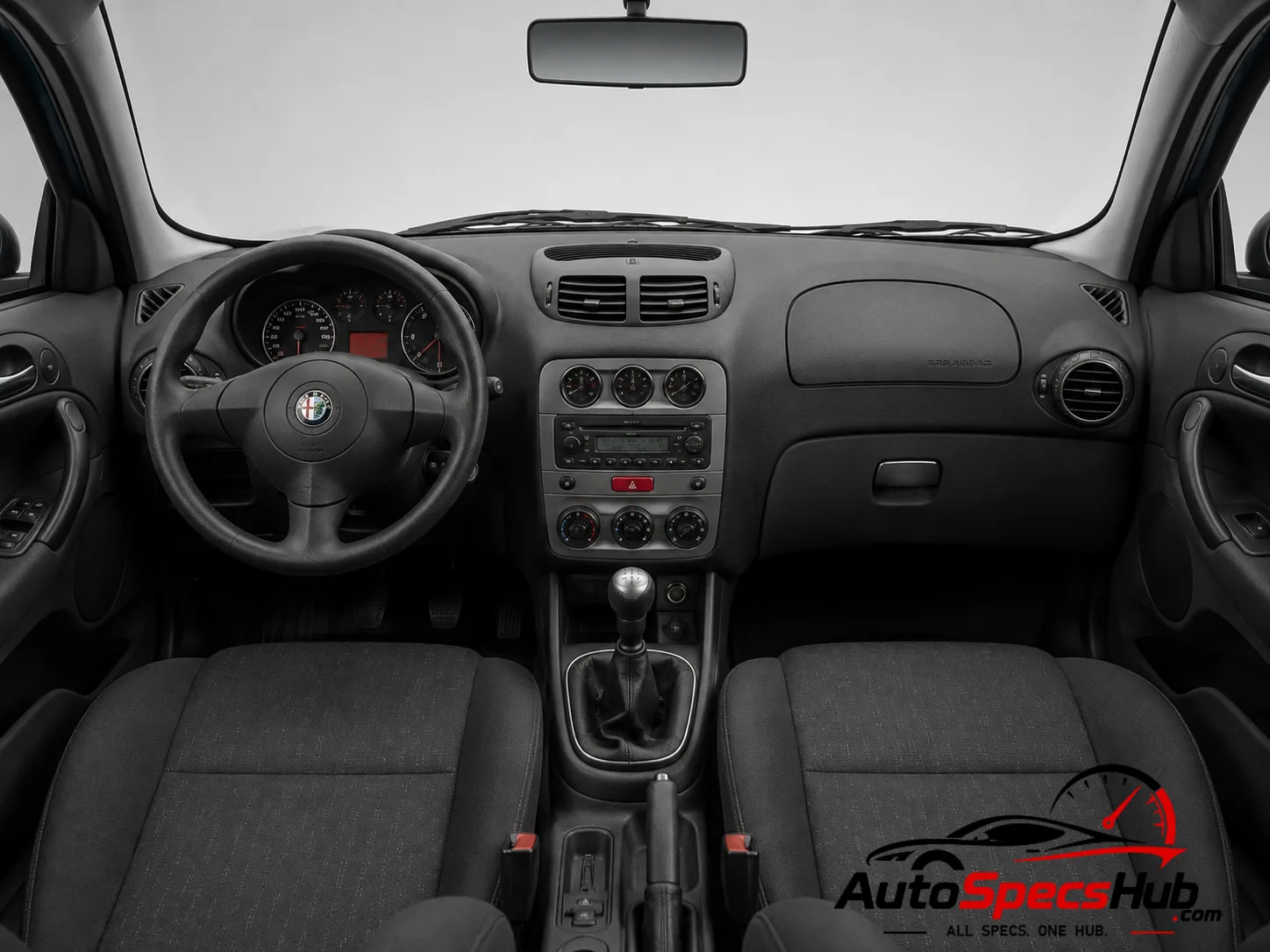 2003 Alfa Romeo 147 1.9 JTD 16V interior dashboard view