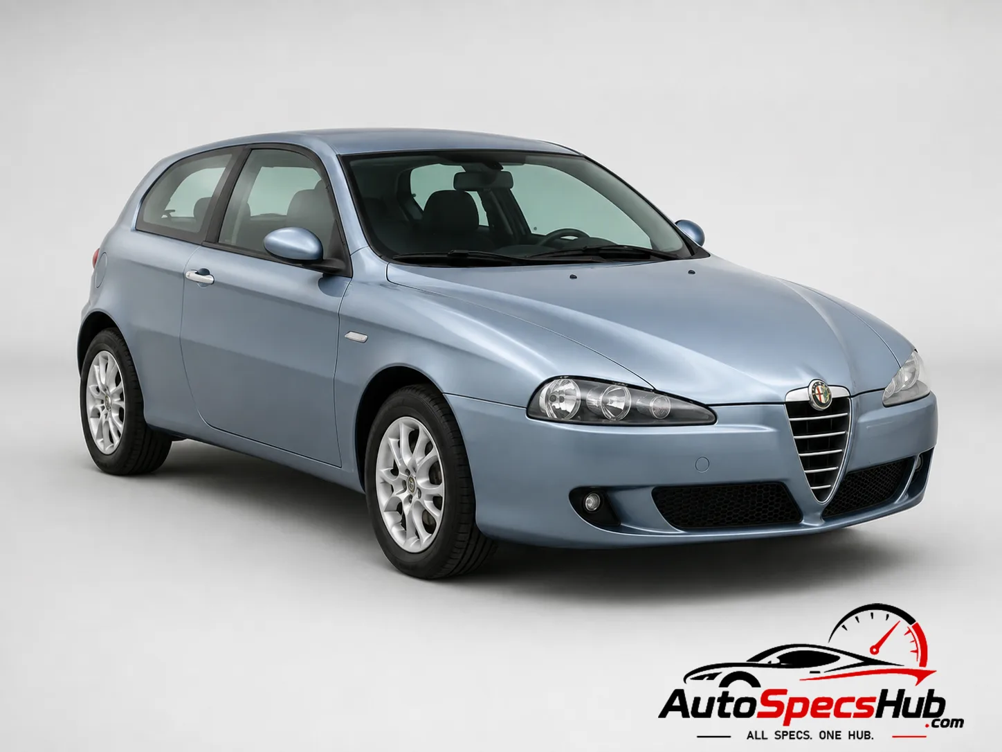 2005 Alfa Romeo 147 1.9 JTD 16V front three-quarter view