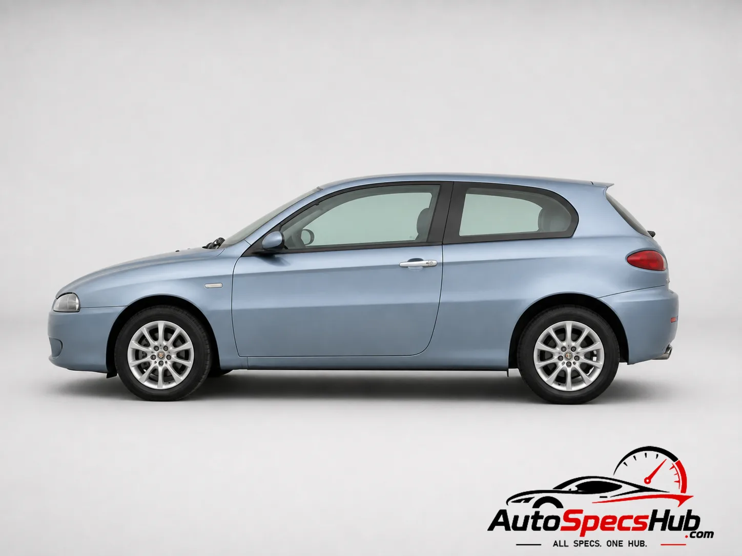 2005 Alfa Romeo 147 1.9 JTD 16V side profile