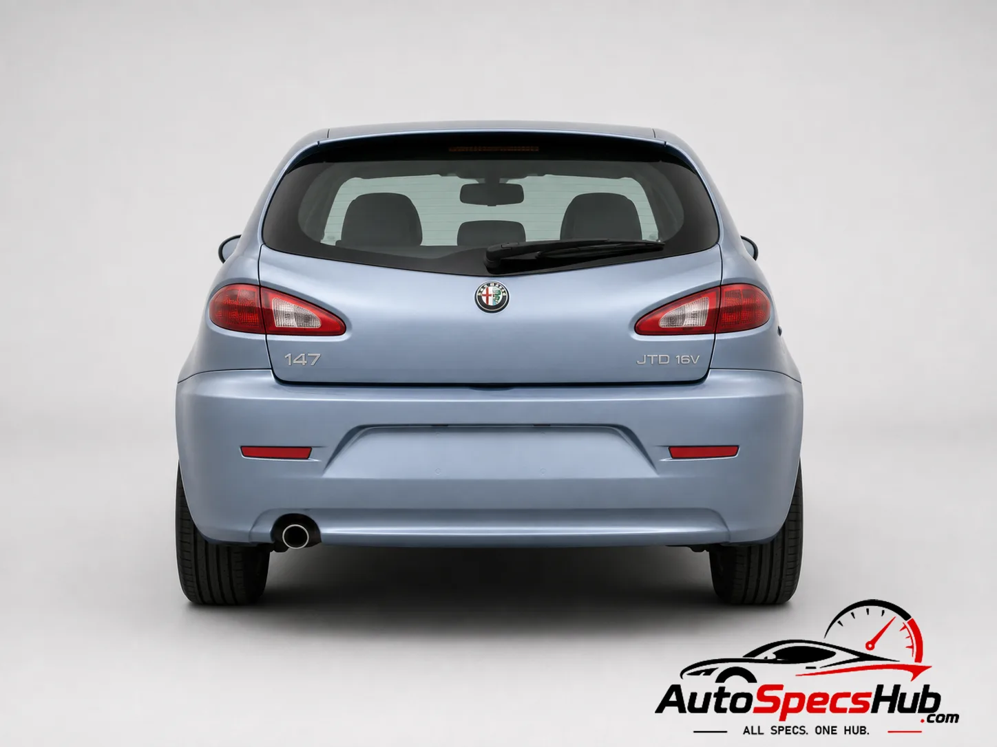 2005 Alfa Romeo 147 1.9 JTD 16V rear view