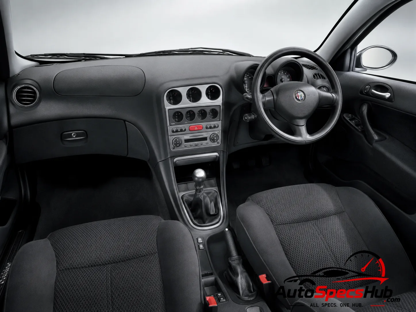 2005 Alfa Romeo 147 1.9 JTD 16V interior dashboard view