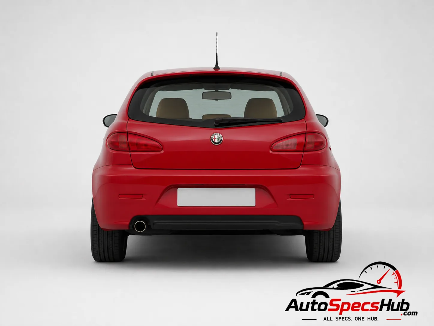2009 Alfa Romeo 147 1.9 JTD 16V rear view