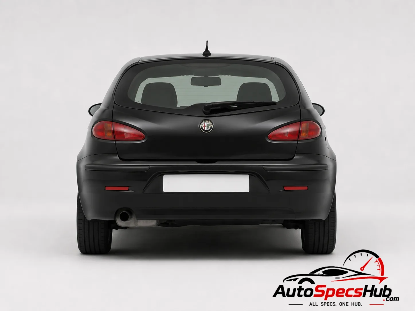 2001 Alfa Romeo 147 1.6 Twin Spark rear view