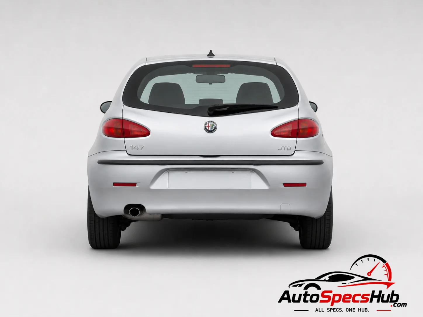 2001 Alfa Romeo 147 1.9 JTD 8V rear view