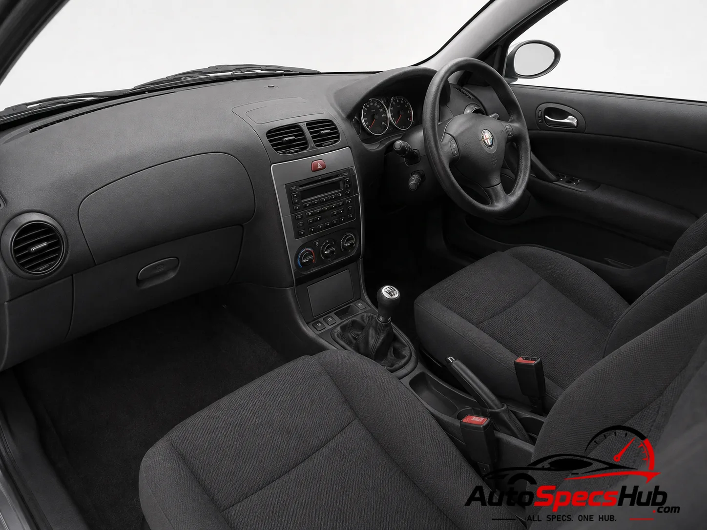 2001 Alfa Romeo 147 1.9 JTD 8V interior dashboard view