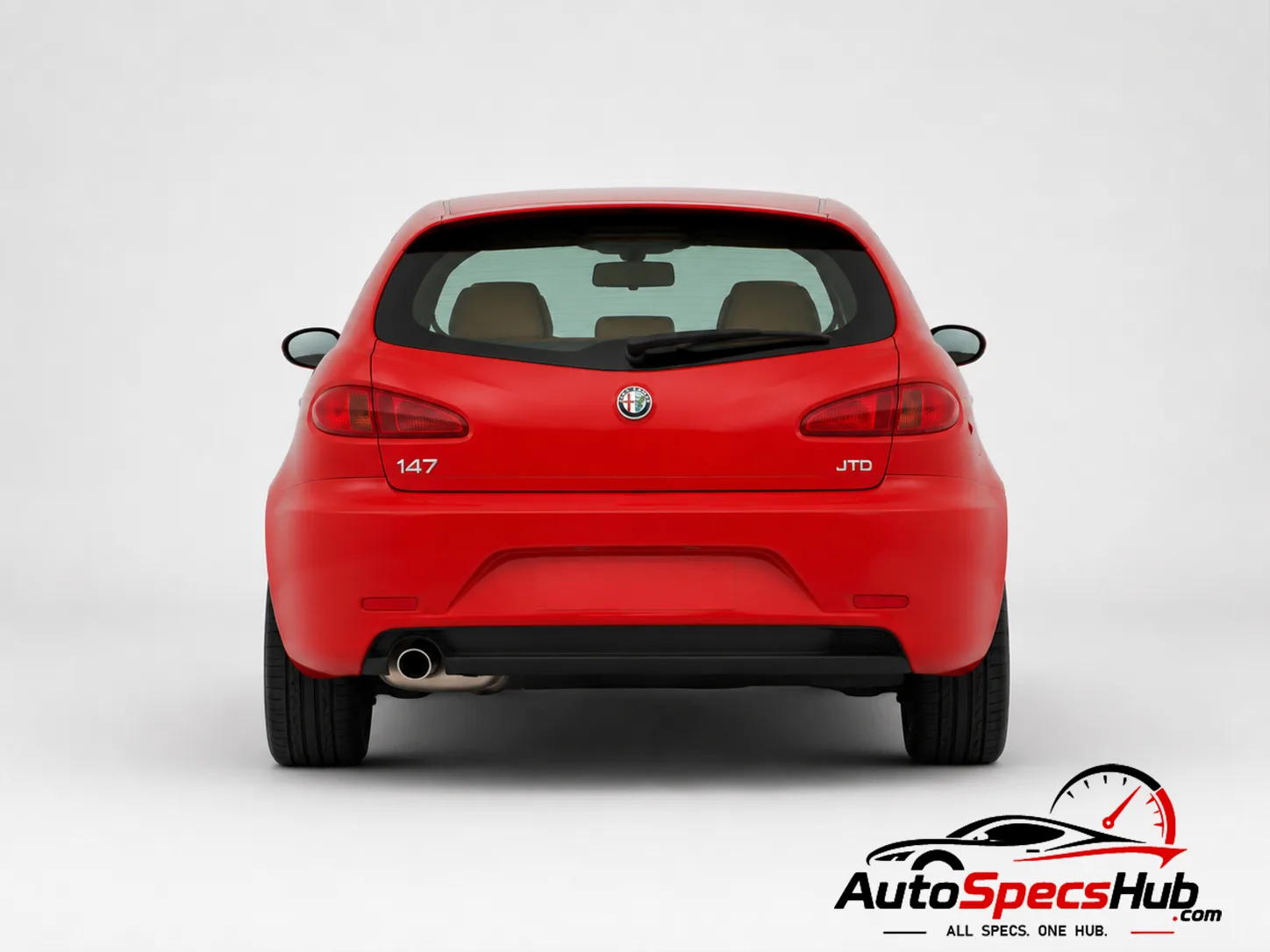 2006 Alfa Romeo 147 1.9 JTD 8V rear view