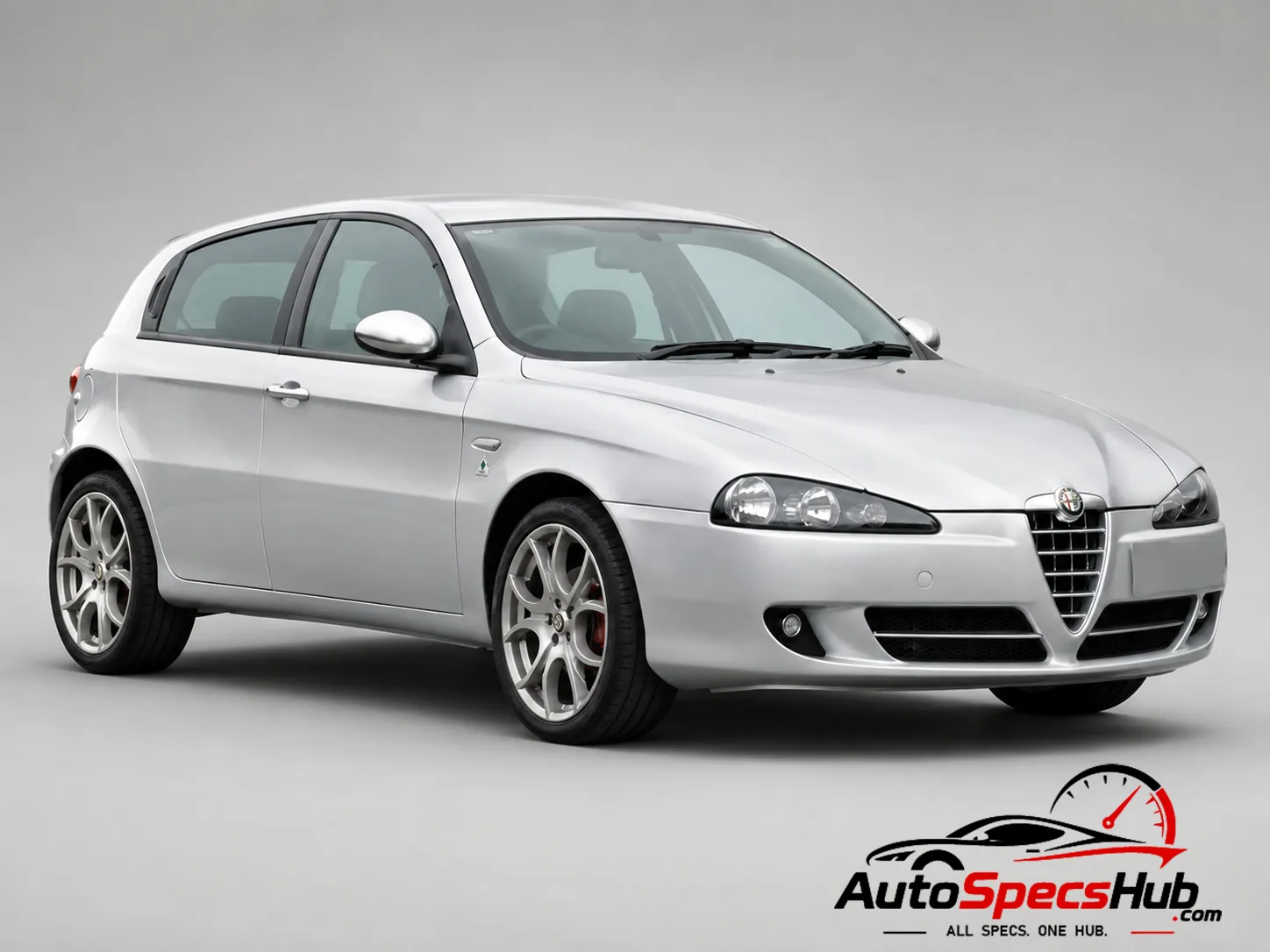2008 Alfa Romeo 147 1.9 JTD 8V front three-quarter view