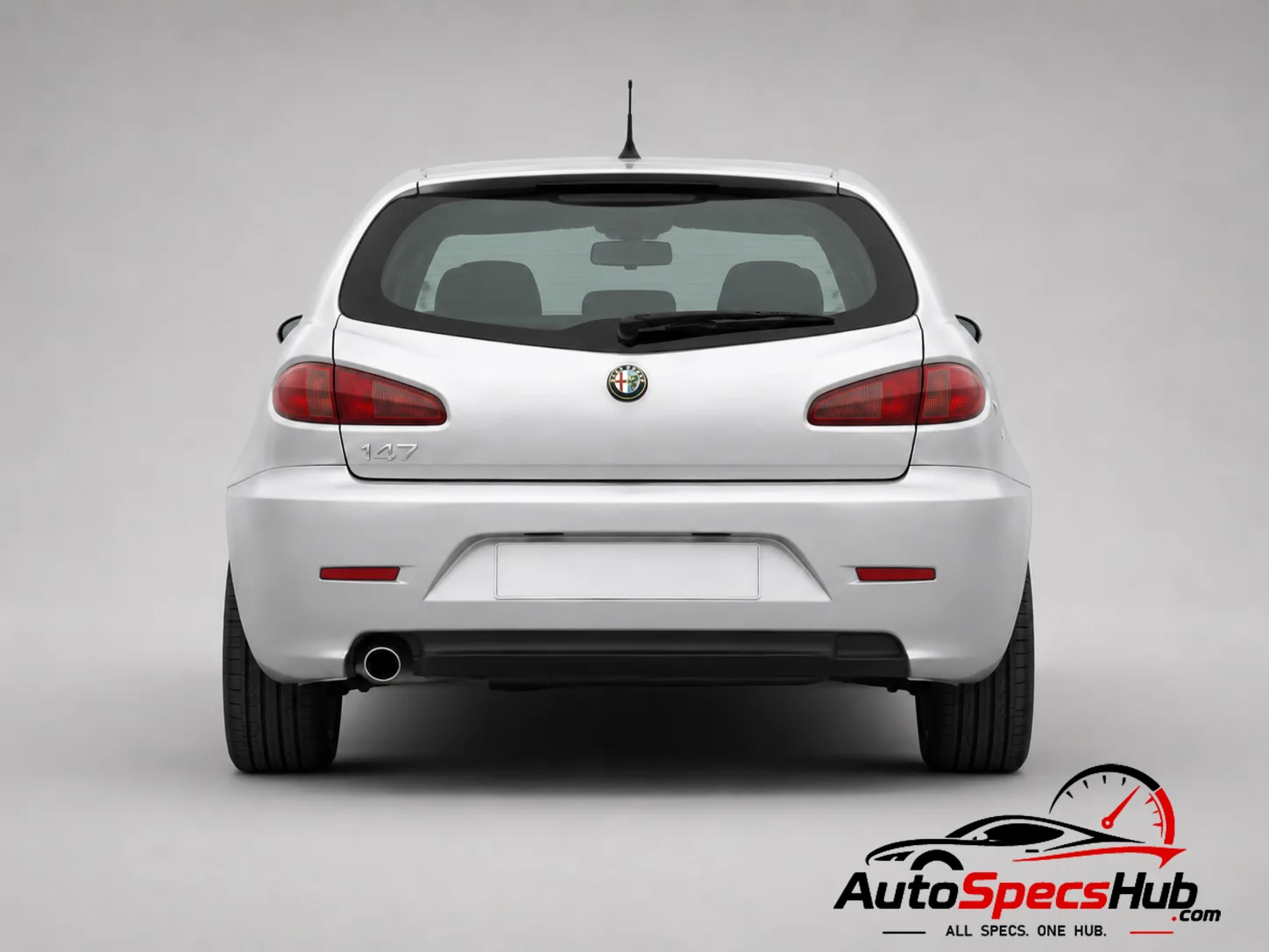 2008 Alfa Romeo 147 1.9 JTD 8V rear view