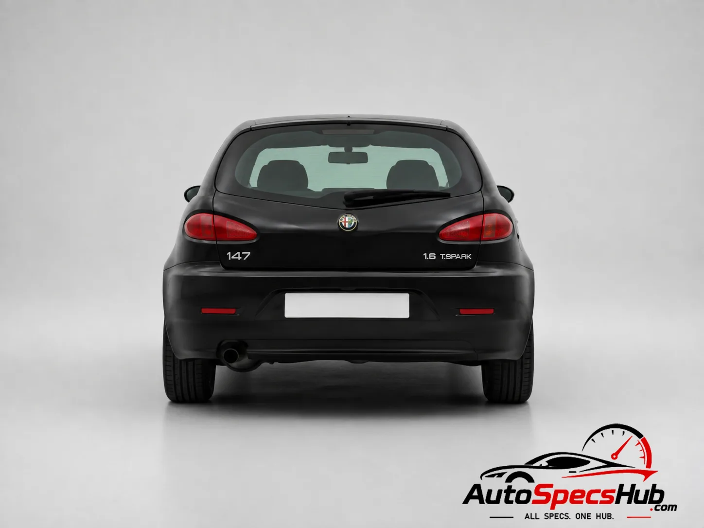 2001 Alfa Romeo 147 1.6 Twin Spark ECO rear view
