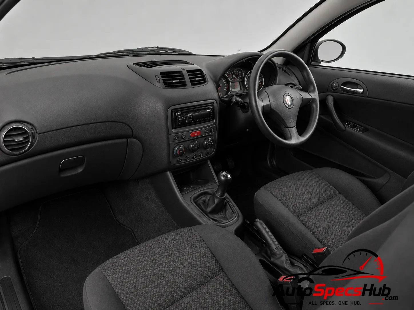 2001 Alfa Romeo 147 1.6 Twin Spark ECO interior dashboard view