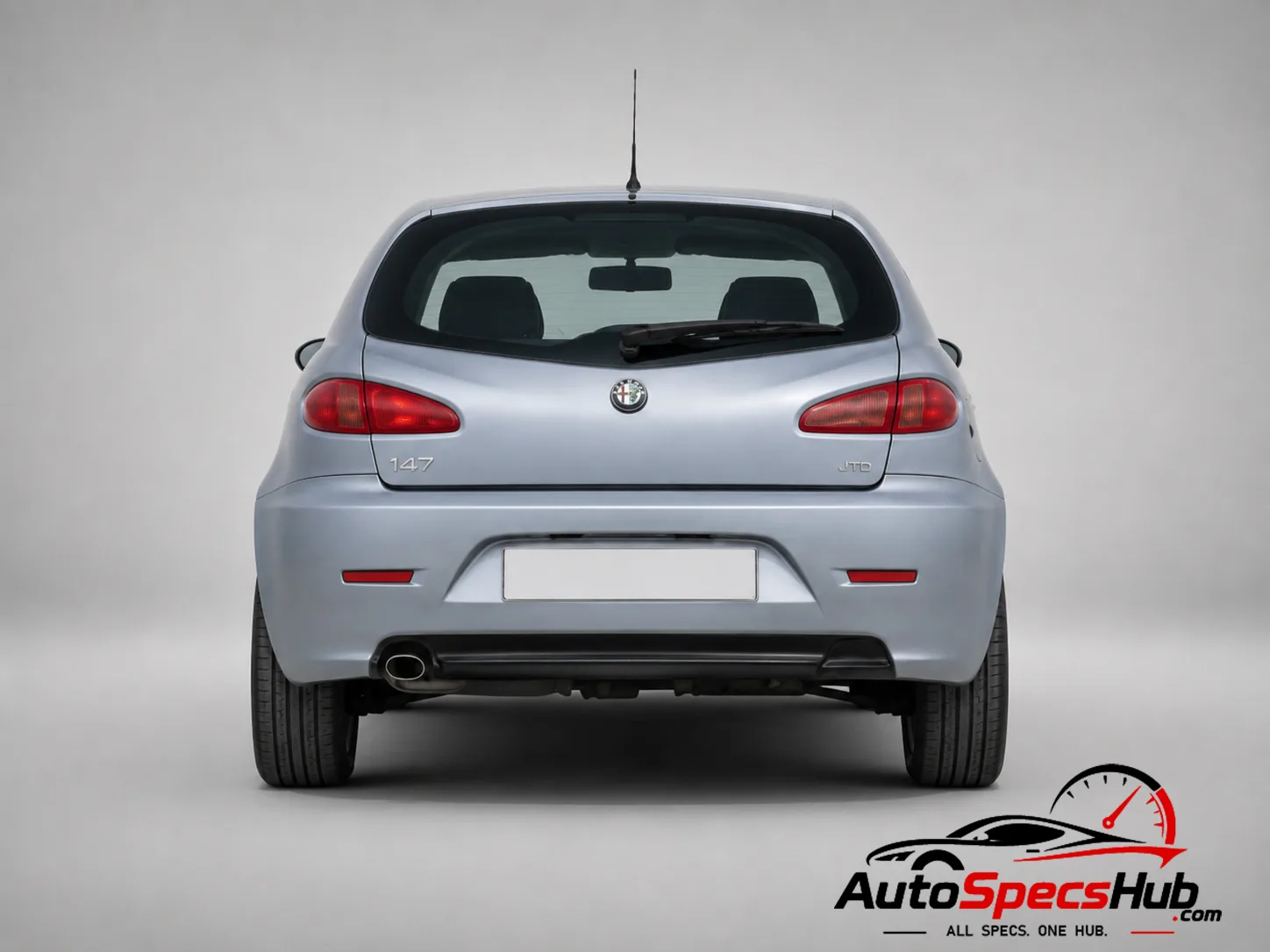 2003 Alfa Romeo 147 1.9 JTD 8V 100 rear view
