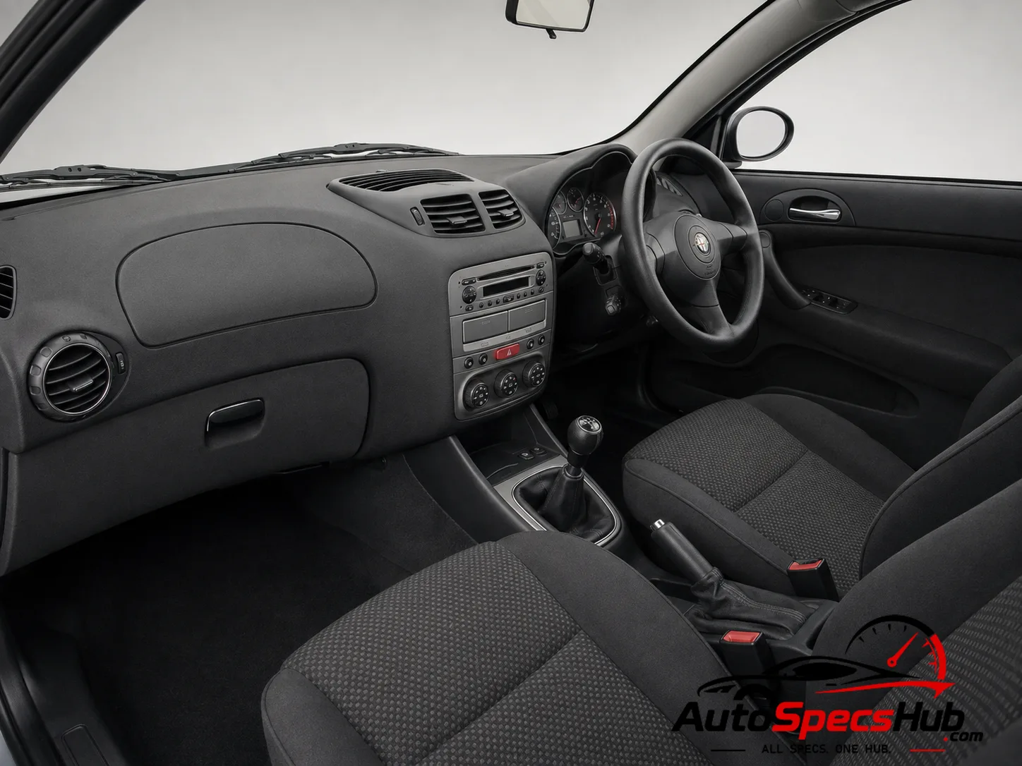 2003 Alfa Romeo 147 1.9 JTD 8V 100 interior dashboard view