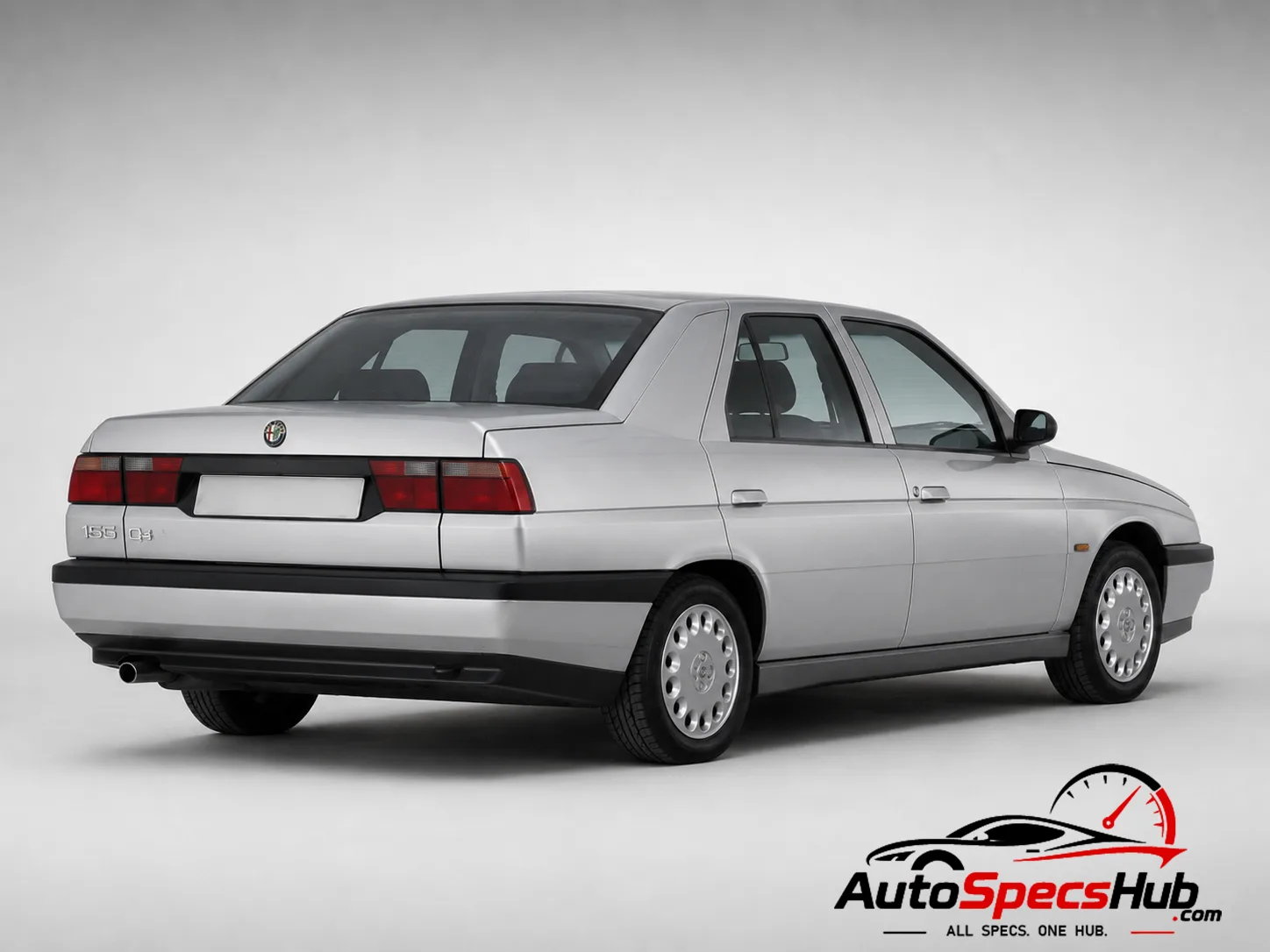 1992 Alfa Romeo 155 Q4 rear three-quarter view