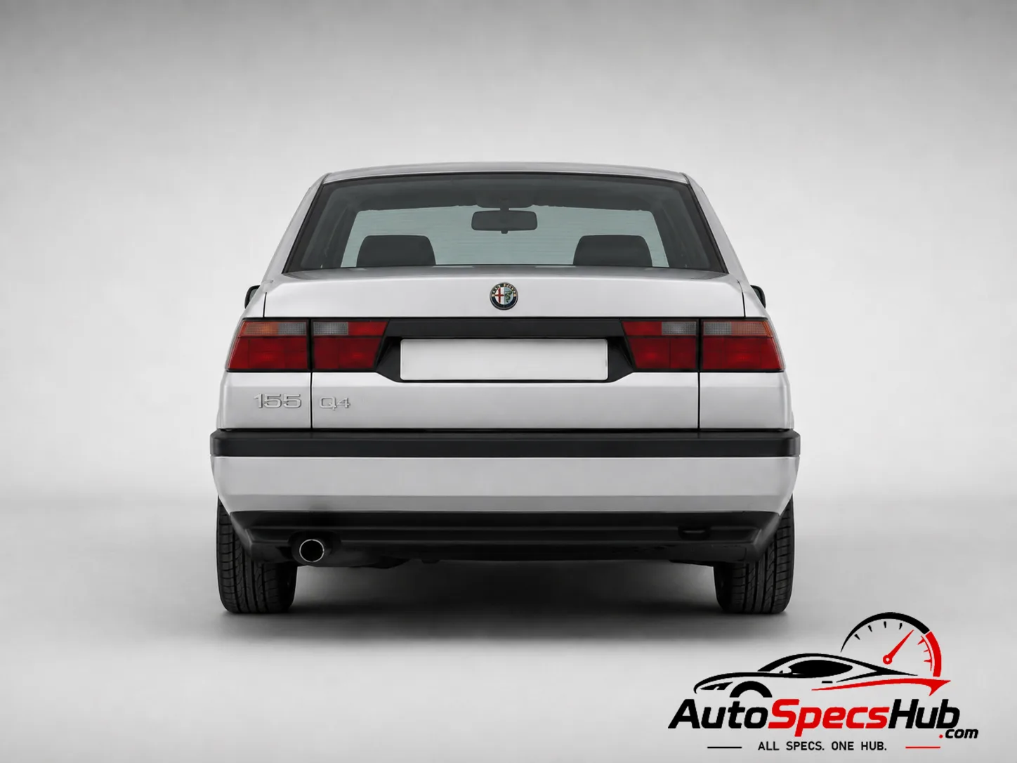 1992 Alfa Romeo 155 Q4 rear view
