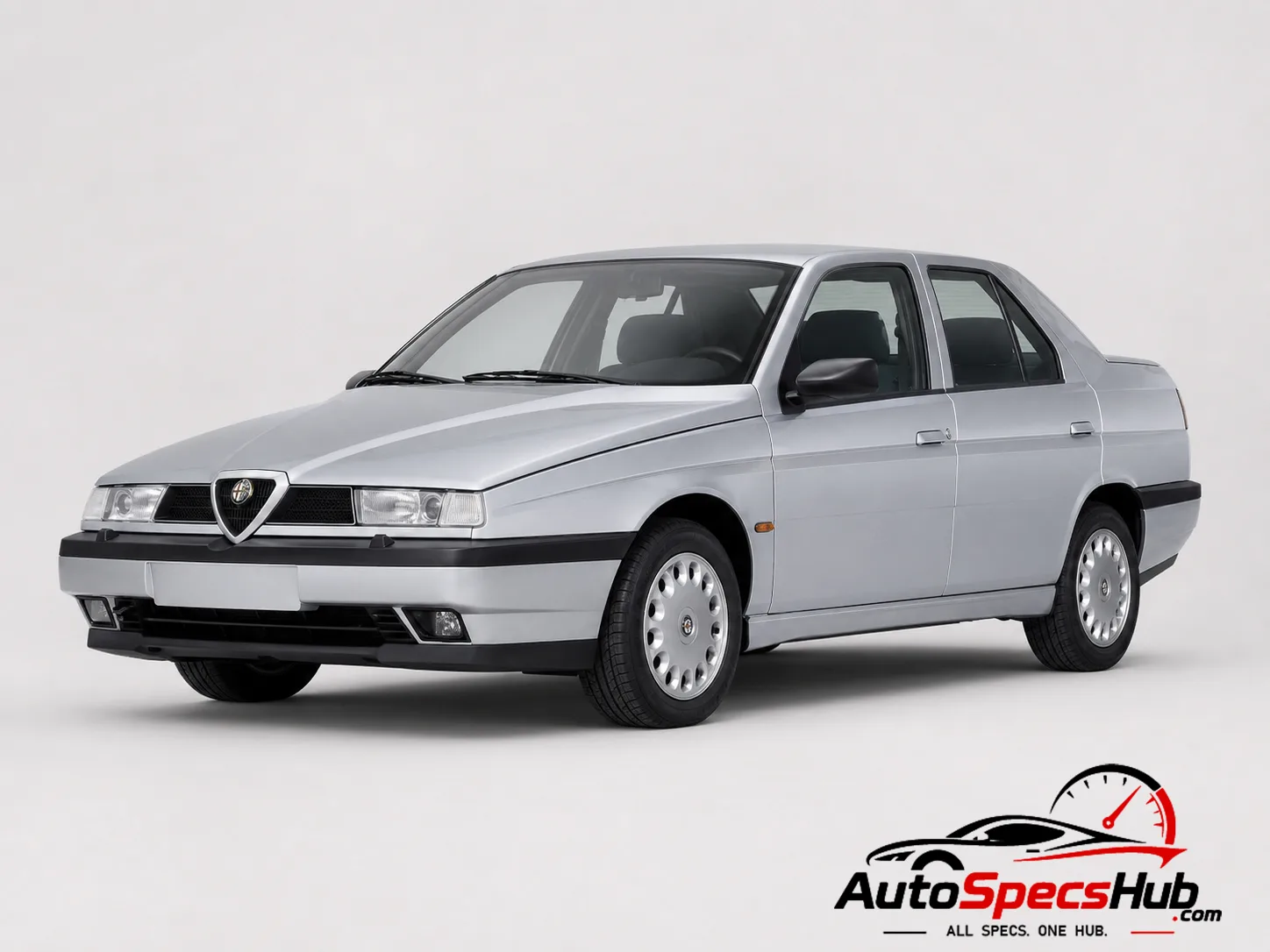 1992 Alfa Romeo 155 V6 front three-quarter view